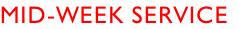 Mid-week service
